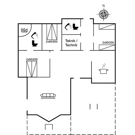 別荘 Rosaline - 500m From The Sea By Interhome Grenå